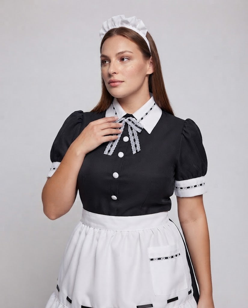 Women's Maid Costume with Accessories Chichicherry