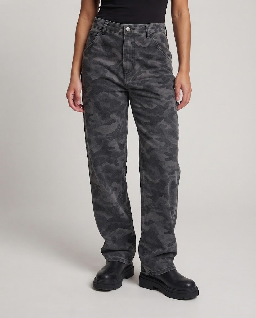 Women's Fashion Camouflage Pants Chichicherry