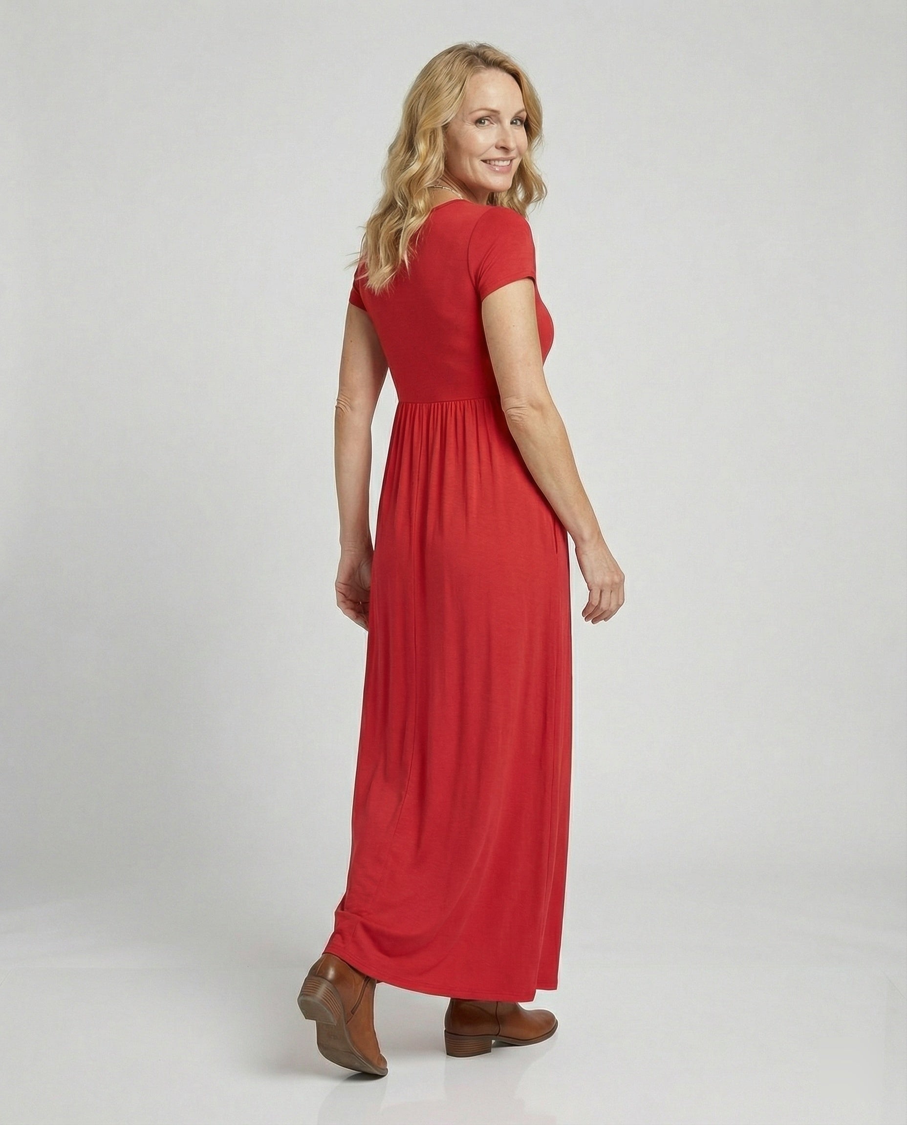 Ladies Maxi Dress Summer with Pockets