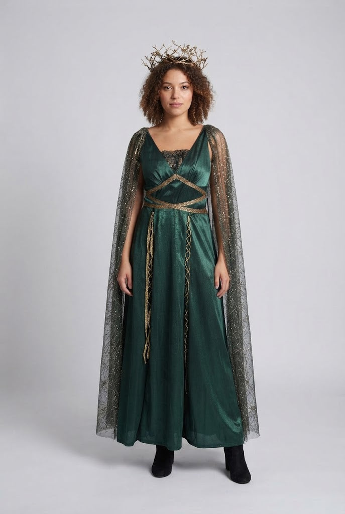 Ladies Elegant Suit with Swinging Sleeves Chichicherry