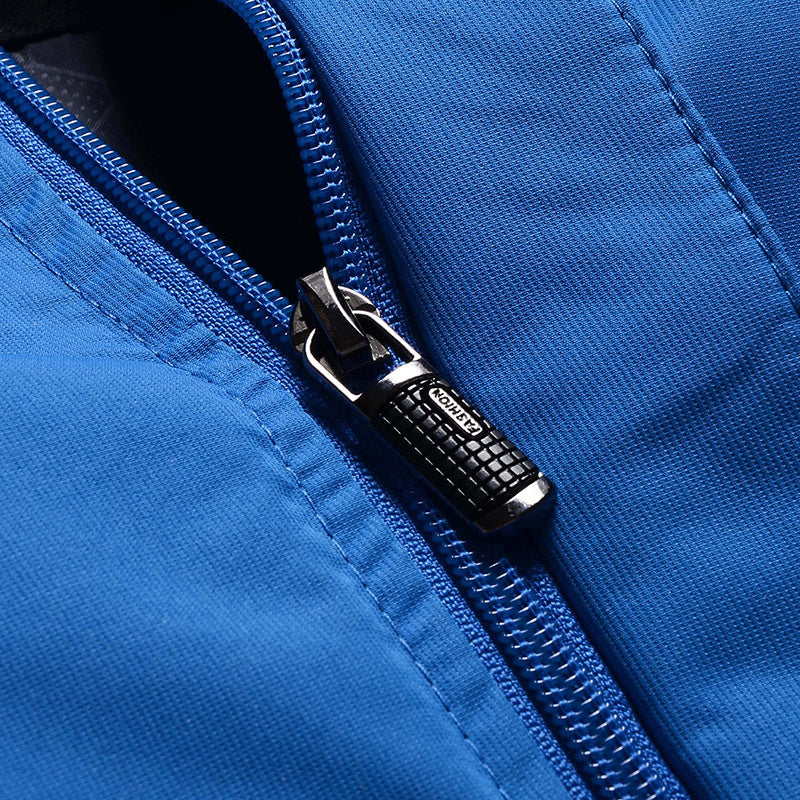 Men's three-layer softshell outdoor jacket with removable hood and welded seams Chichicherry
