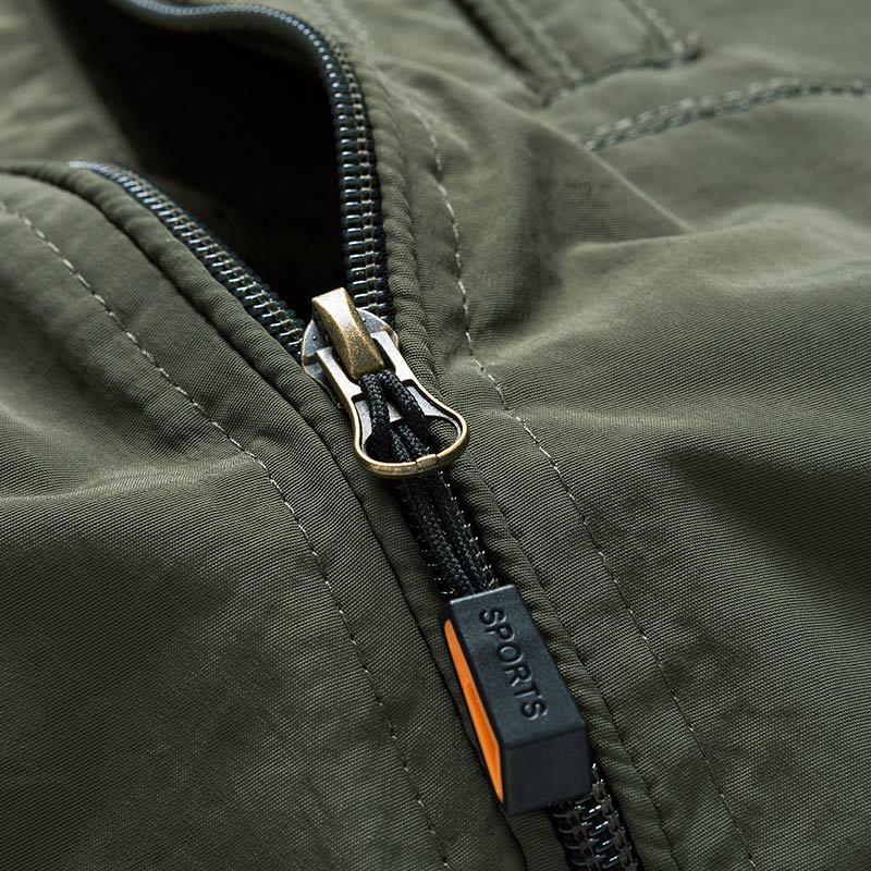 Men's hooded softshell jacket with mesh lining and multifunctional zip pockets Chichicherry