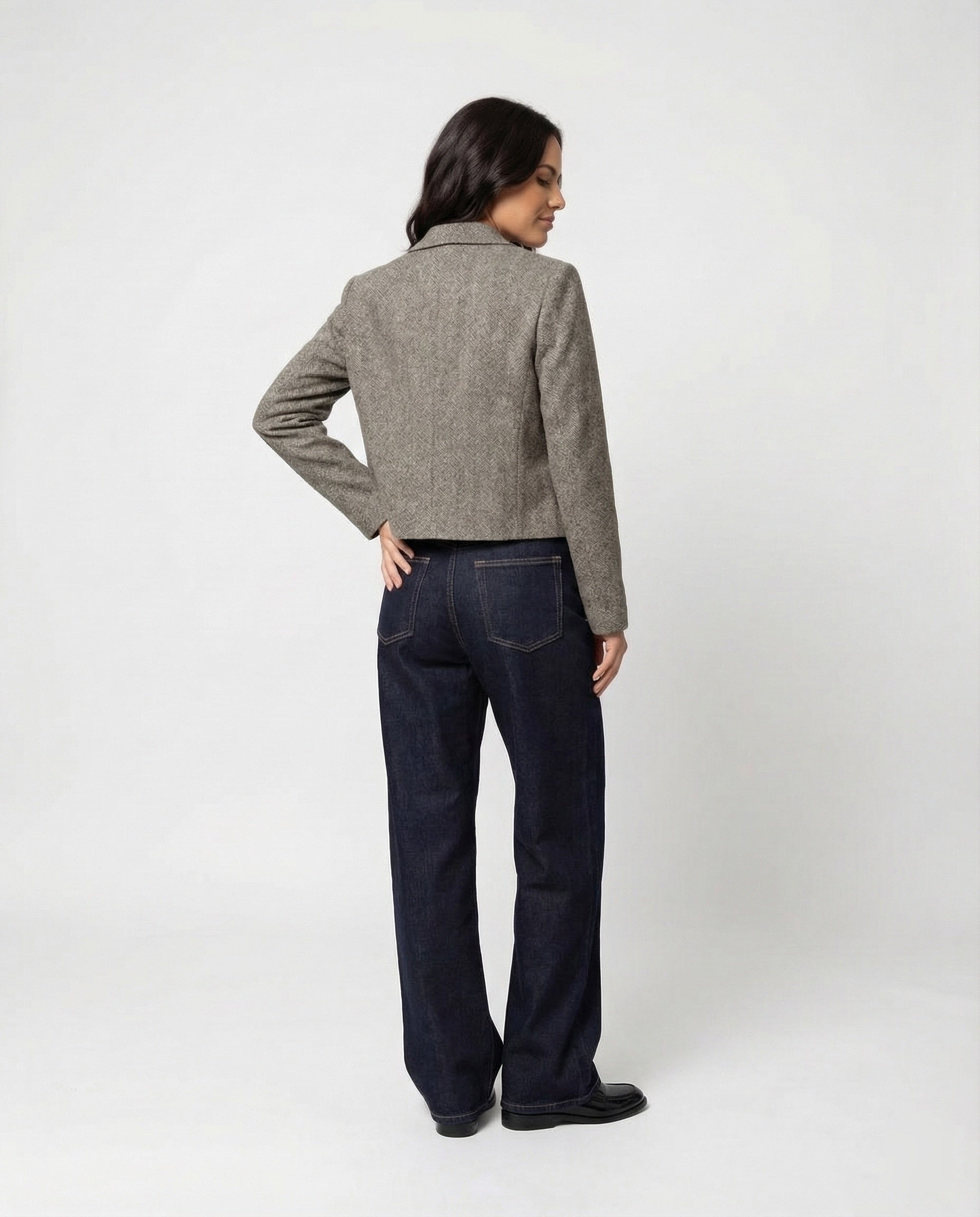 Women High Waist Denim Pants
