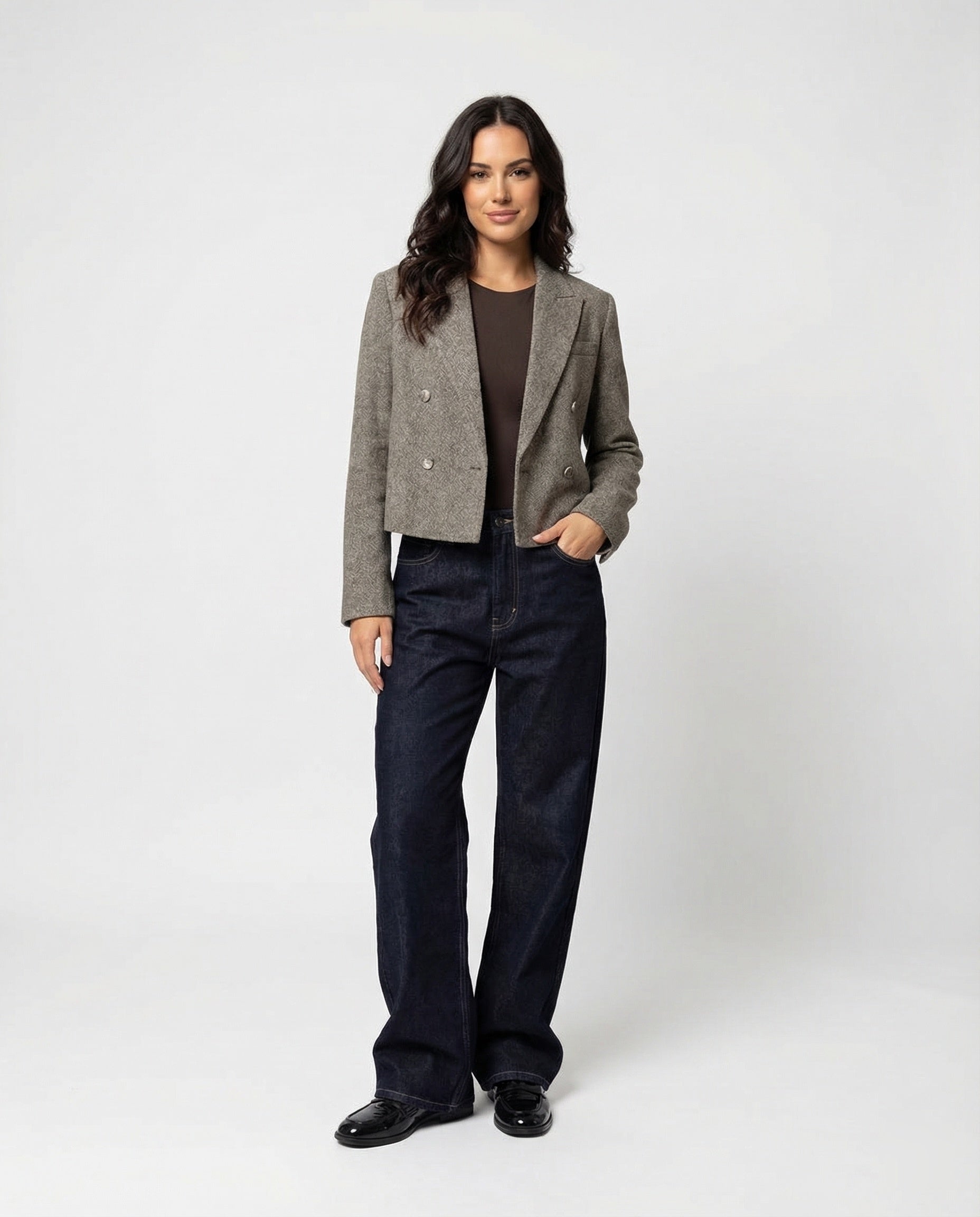 Women High Waist Denim Pants