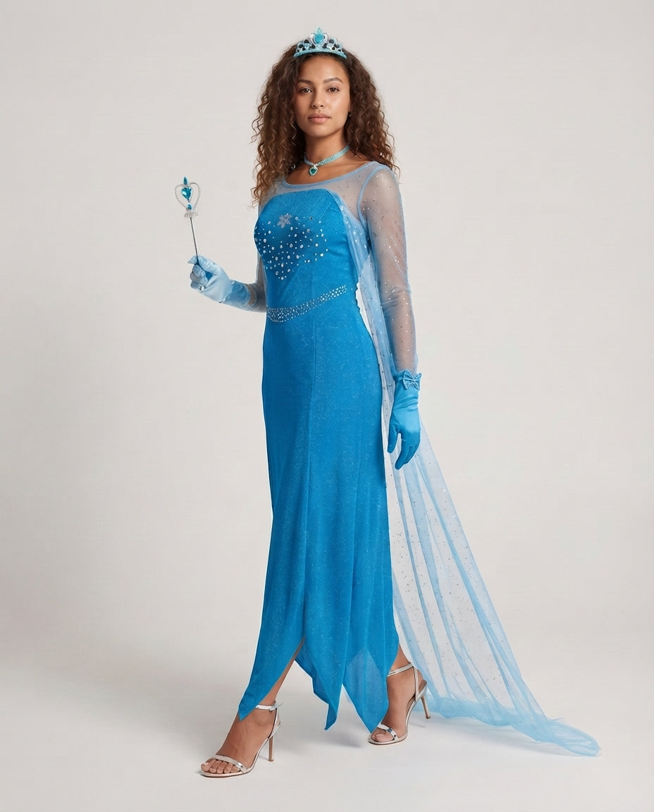 Women's Enchanted Princess Dress with Sparkling Details Chichicherry