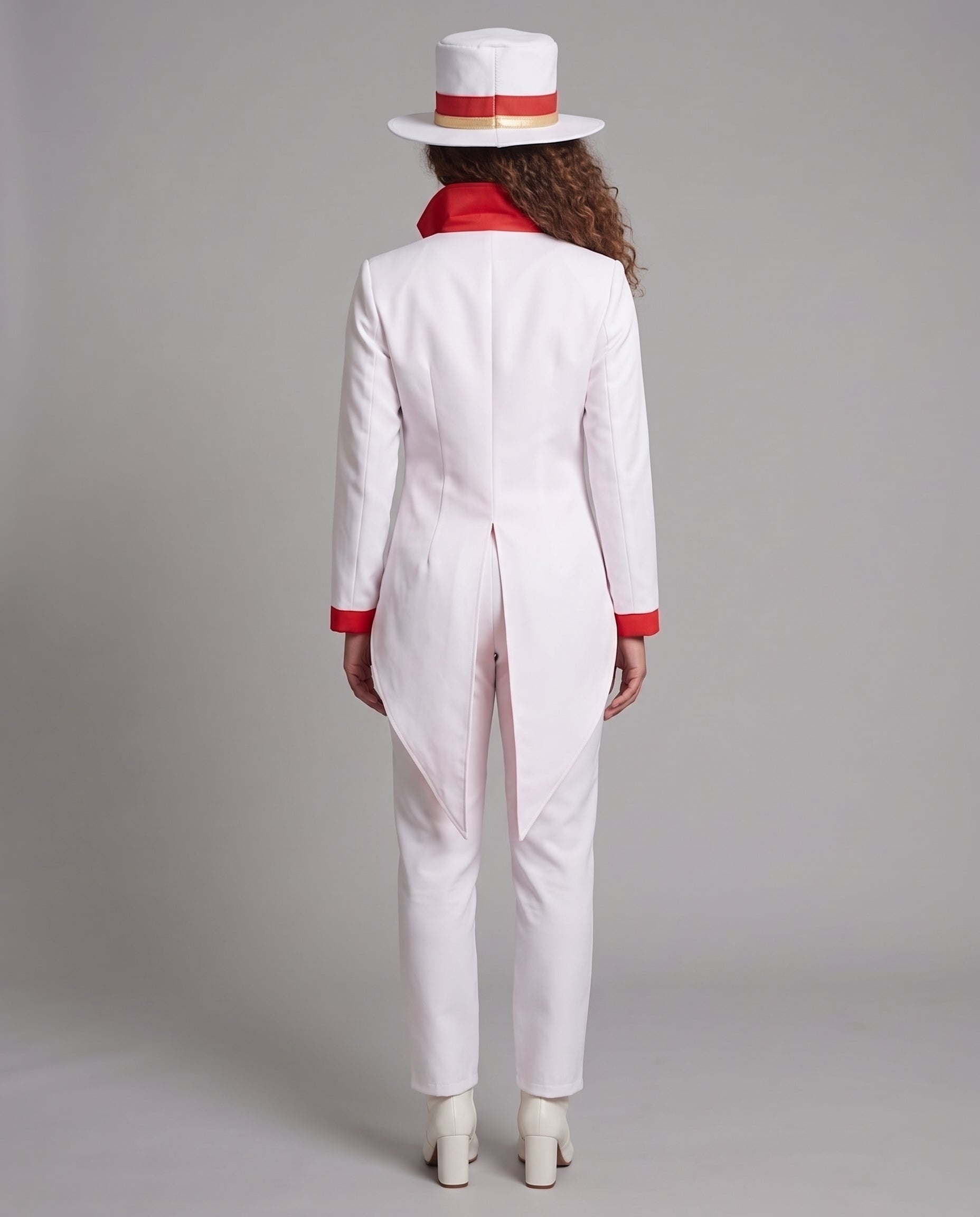 Women's festive costume set with stylish blazer, vest, and hat Chichicherry