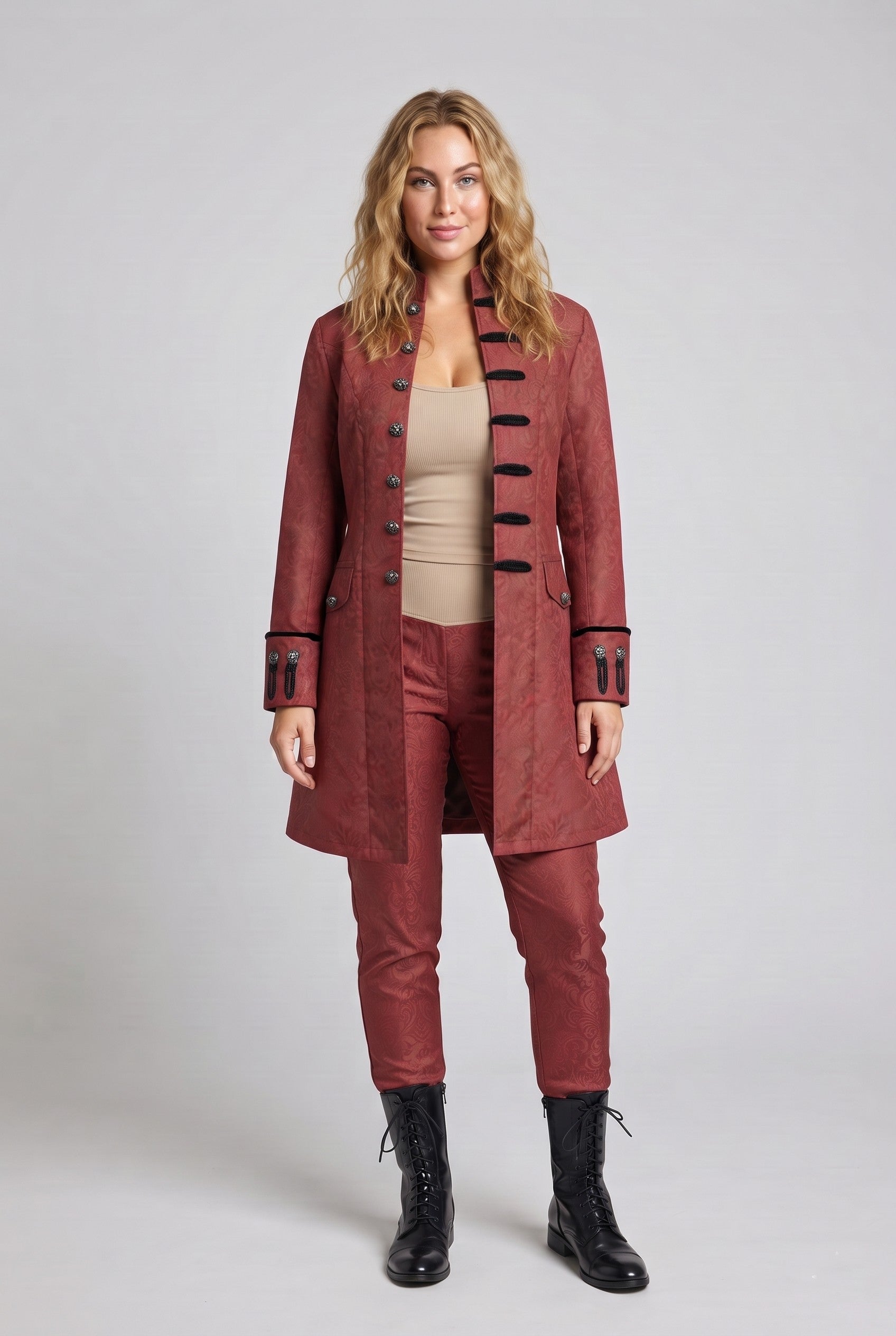 Women's stylish, elegant vest with luxurious embellishments and asymmetric cut Chichicherry
