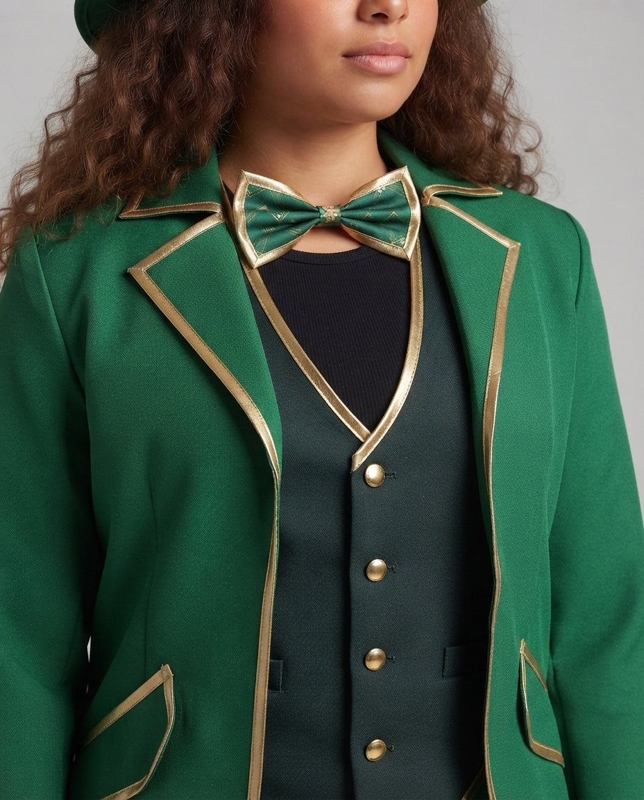 Women's Elegant Leprechaun Suit Chichicherry