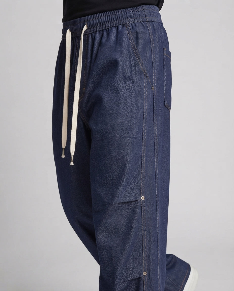 Men's Extra Wide Baggy Cargo Jogging Pants Chichicherry