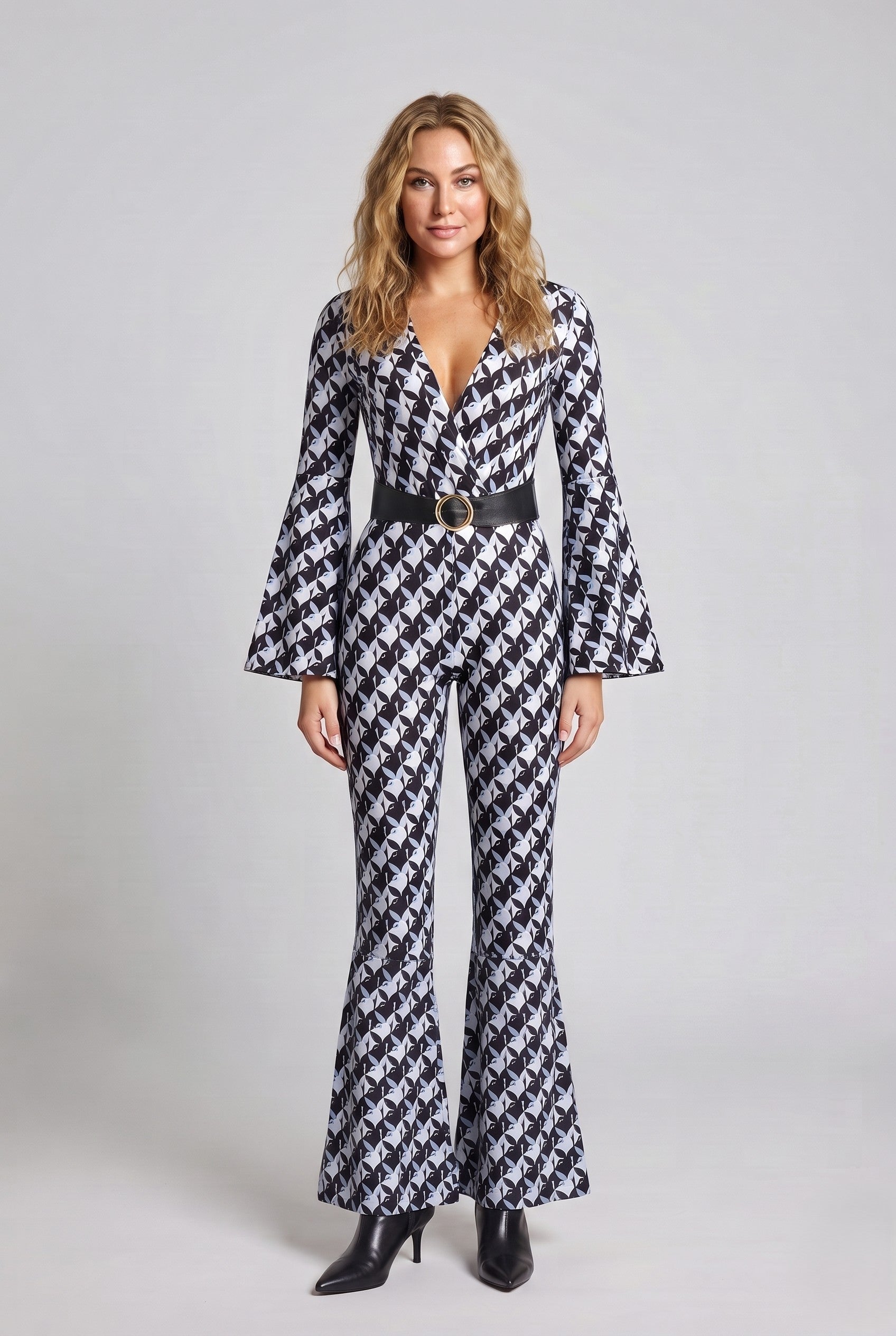Women's Designer Jumpsuit with Wide Sleeve Chichicherry
