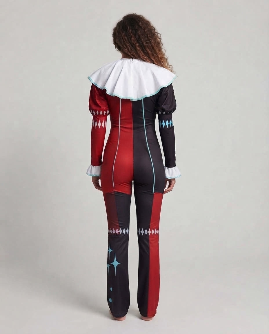 Women's costume set with balaclava, gloves, and accessories Chichicherry