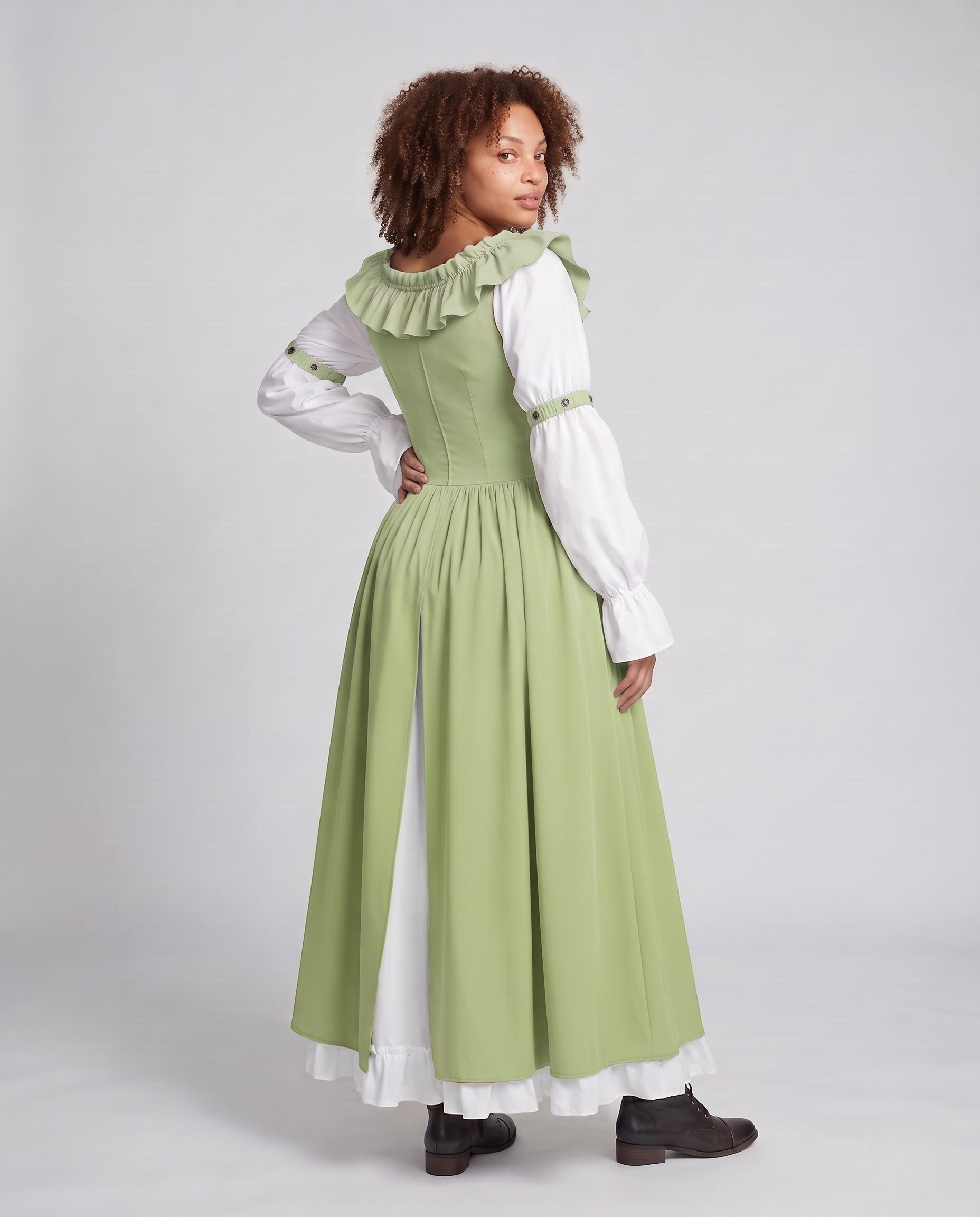 Women Vintage Maxi Dress Chichicherry