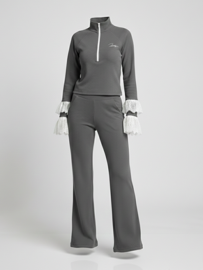 Women Two-Piece Set Lounge Sporty