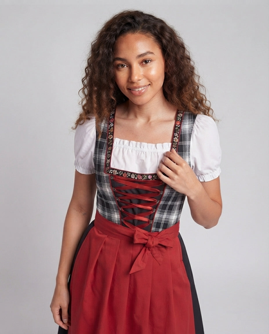 Ladies Dirndl Dress Chichicherry