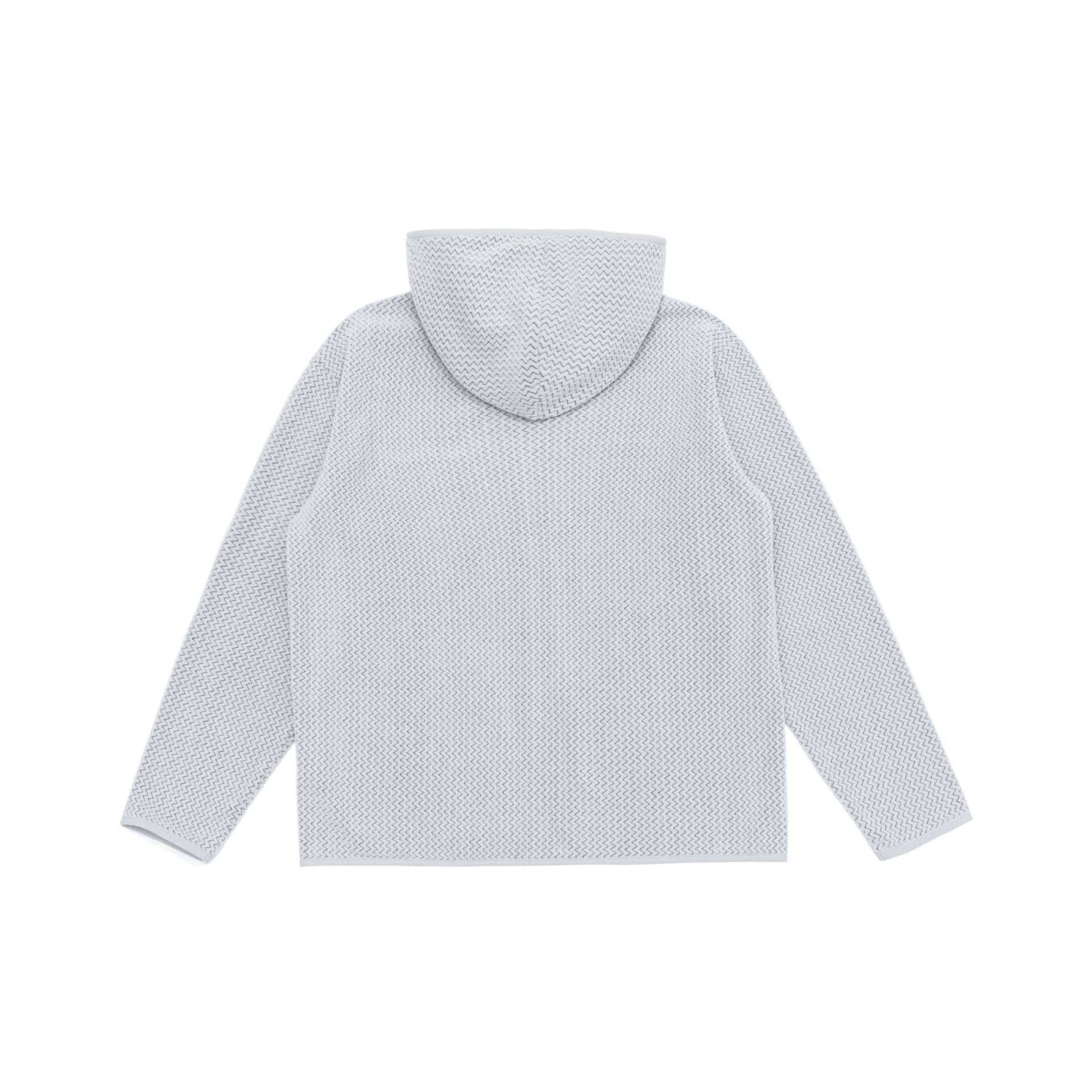 Unisex Structured Hoodie with Full Zip and Chest Zip Pocket Chichicherry