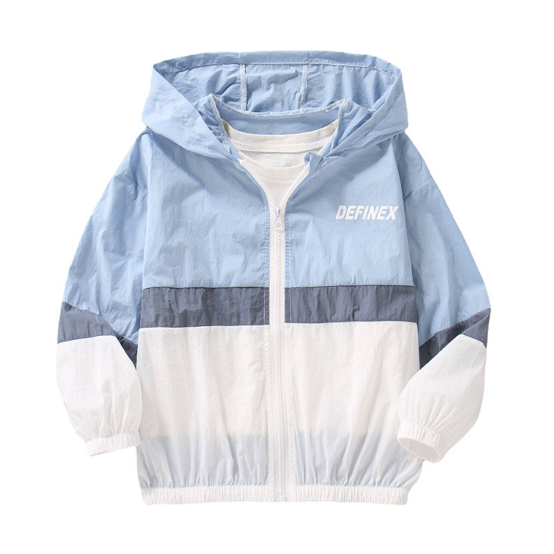 Unisex nan lightweight windproof hooded jacket with zipper and elastic cuffs Chichicherry