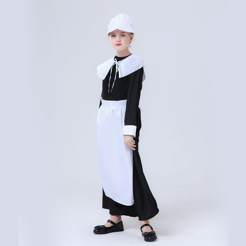 Girl nostalgic maid costume Chichicherry