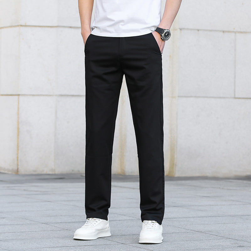 Men's Slim Stretch Chino Pants in Business Casual Look Chichicherry