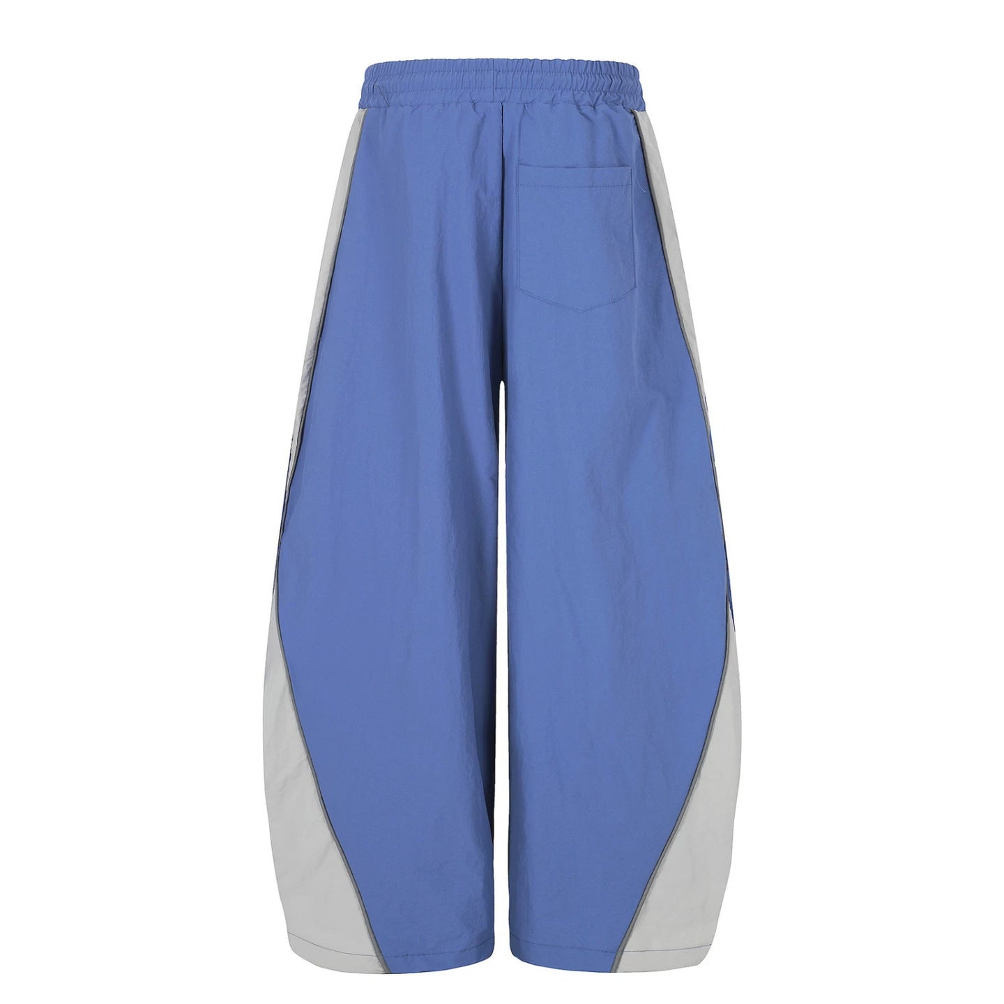 Women's Loose Knee-Length Lounge Shorts with Elastic Waistband, Drawstring and Number Print Chichicherry