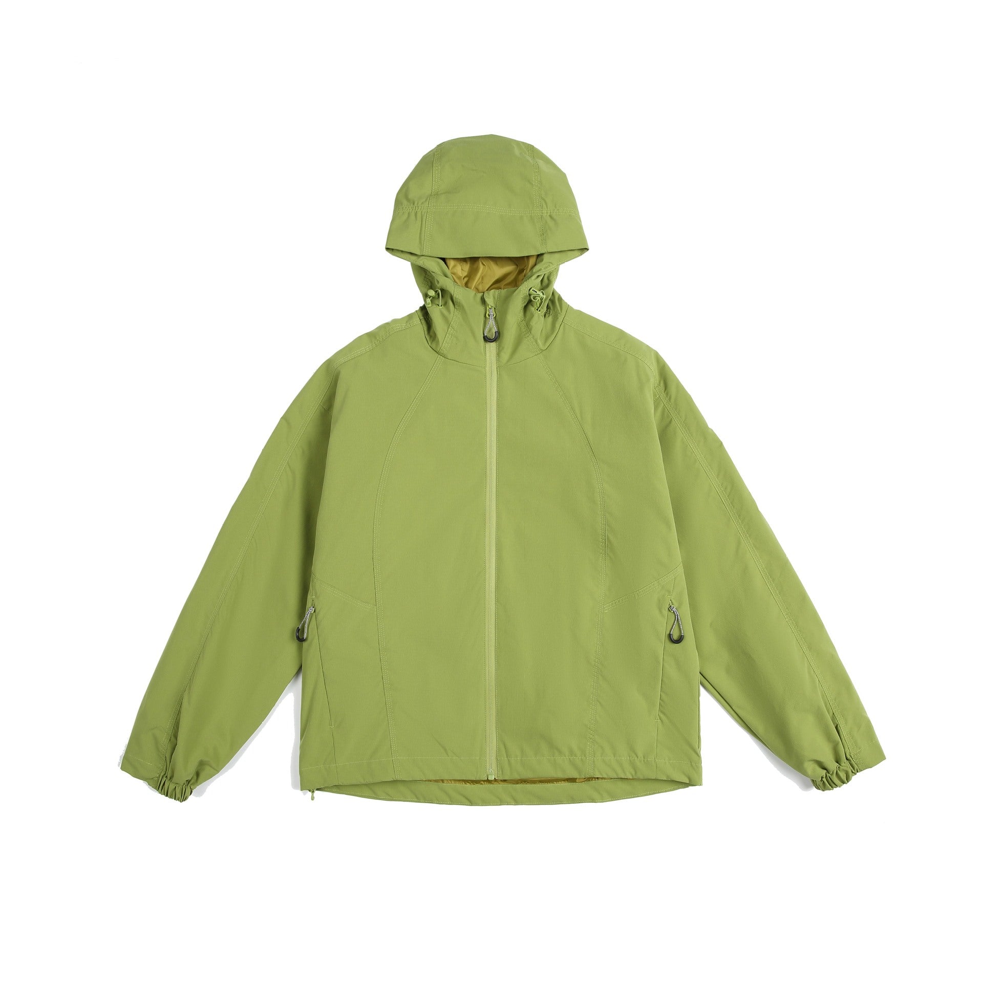Women's lightweight windbreaker with hood, adjustable hem, and water-repellent function Chichicherry