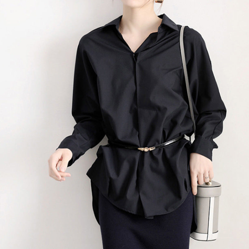 Women Elegant Blouse with Modern Cut Chichicherry