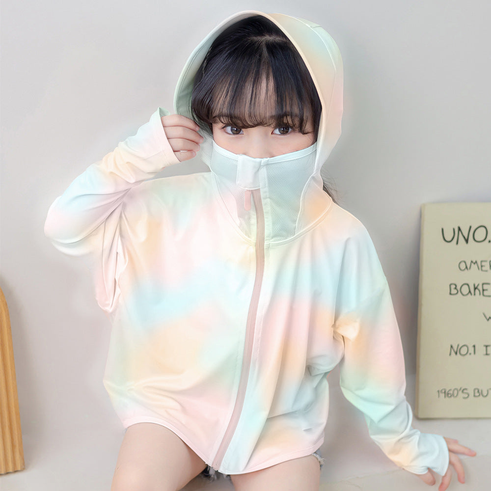 Women's Lightweight UV Protection Jacket with Hood Chichicherry