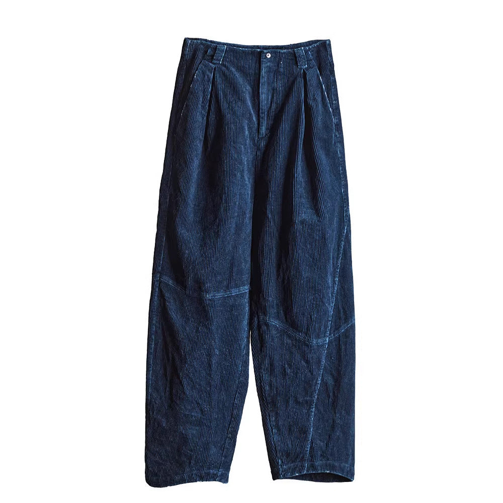 Women Comfortable and Stylish Corduroy Harem Pants Chichicherry