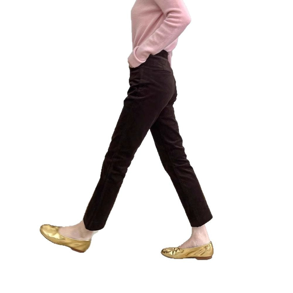 Women's Comfortable and Stylish Fabric Trousers Chichicherry