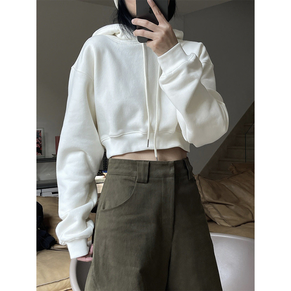 Ladies extra-wide high-waisted palazzo pants in baggy style with wide leg and deep crotch Chichicherry