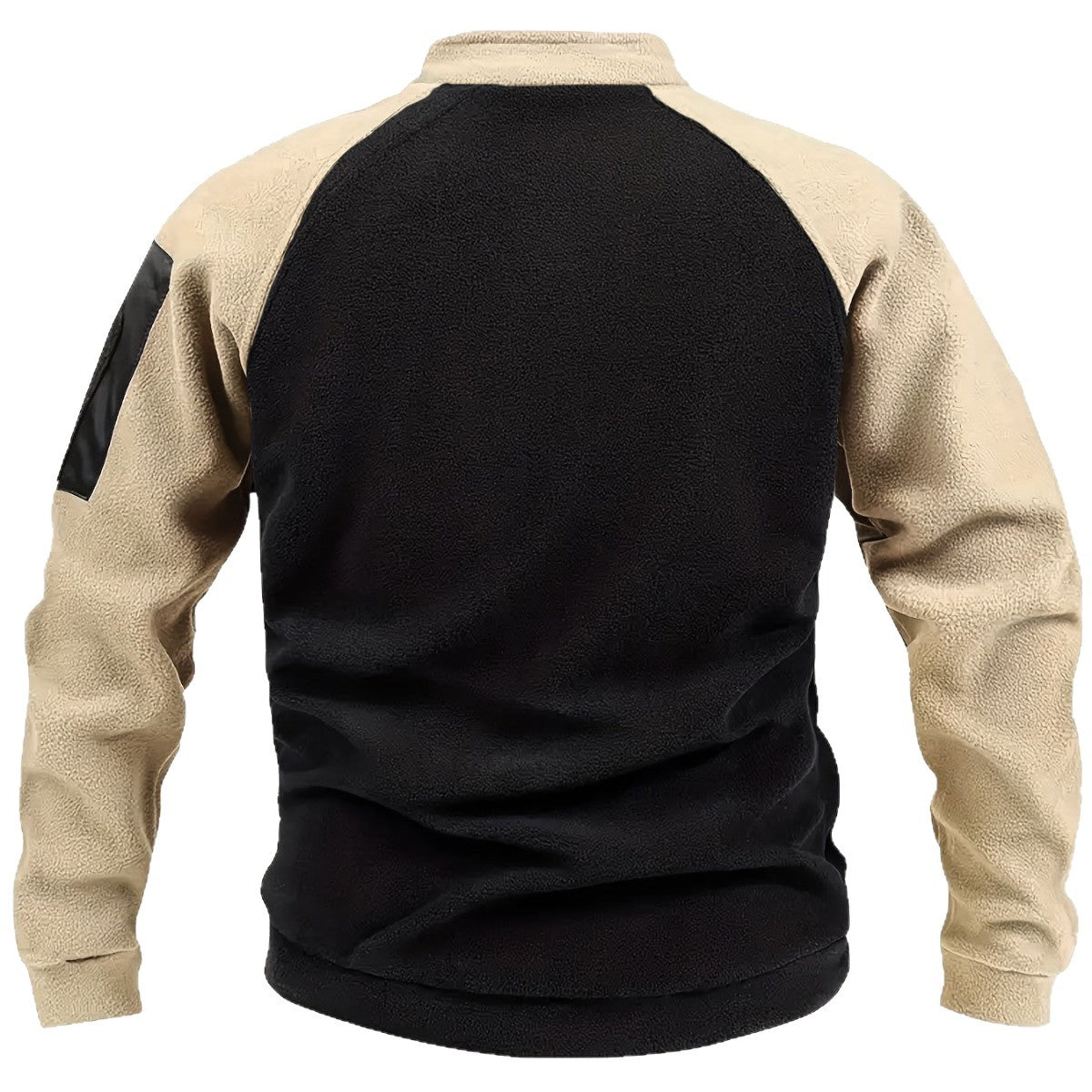 Men's Technical Fleece Pullover with windproof front panel and arm pocket Chichicherry