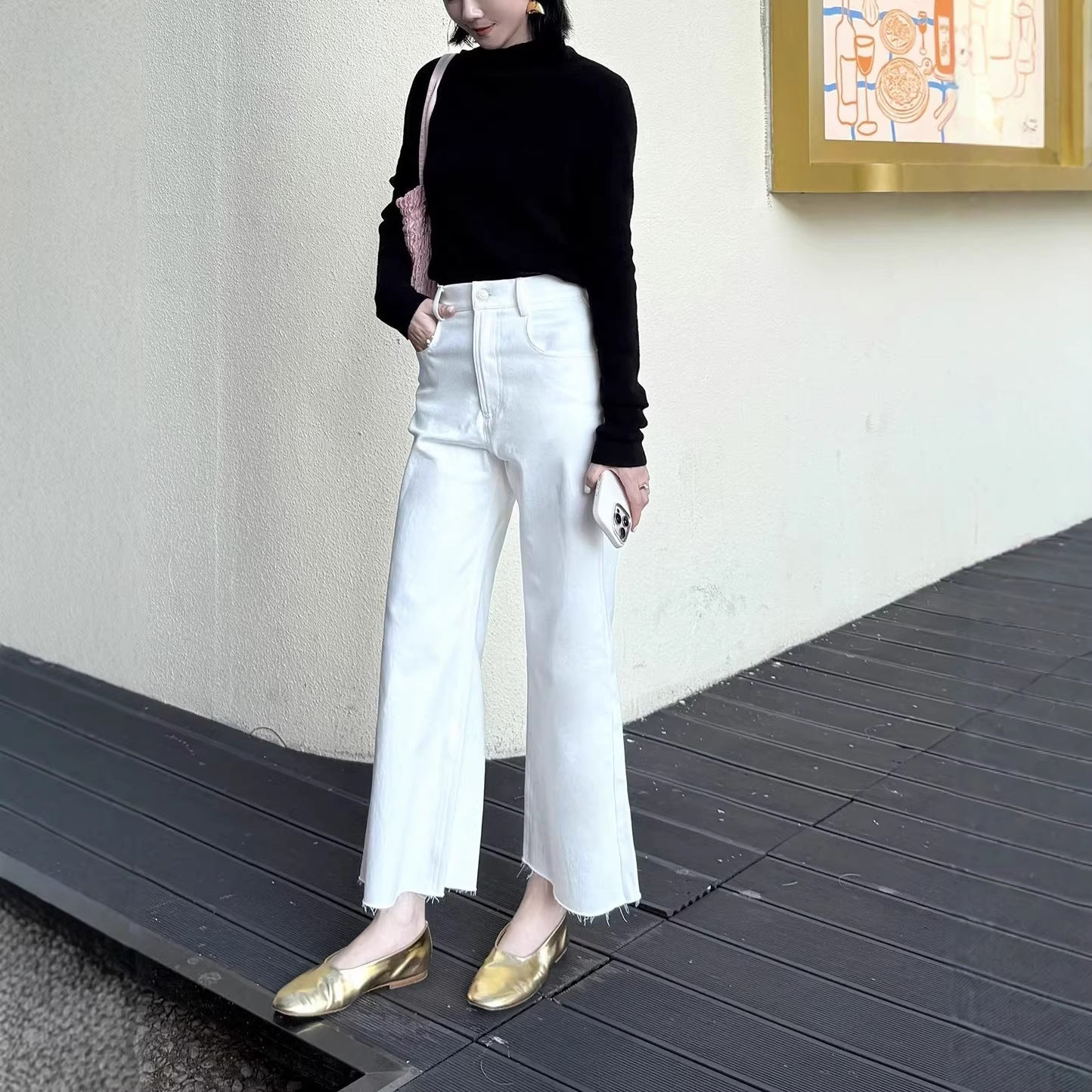 Women's Elegant and Comfortable High-Waisted Pants Drune