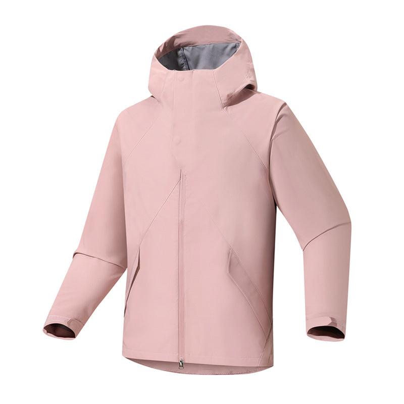 Men's Urban Softshell Trekking Parka with seam-sealed weather protection membrane and anatomical hood Chichicherry