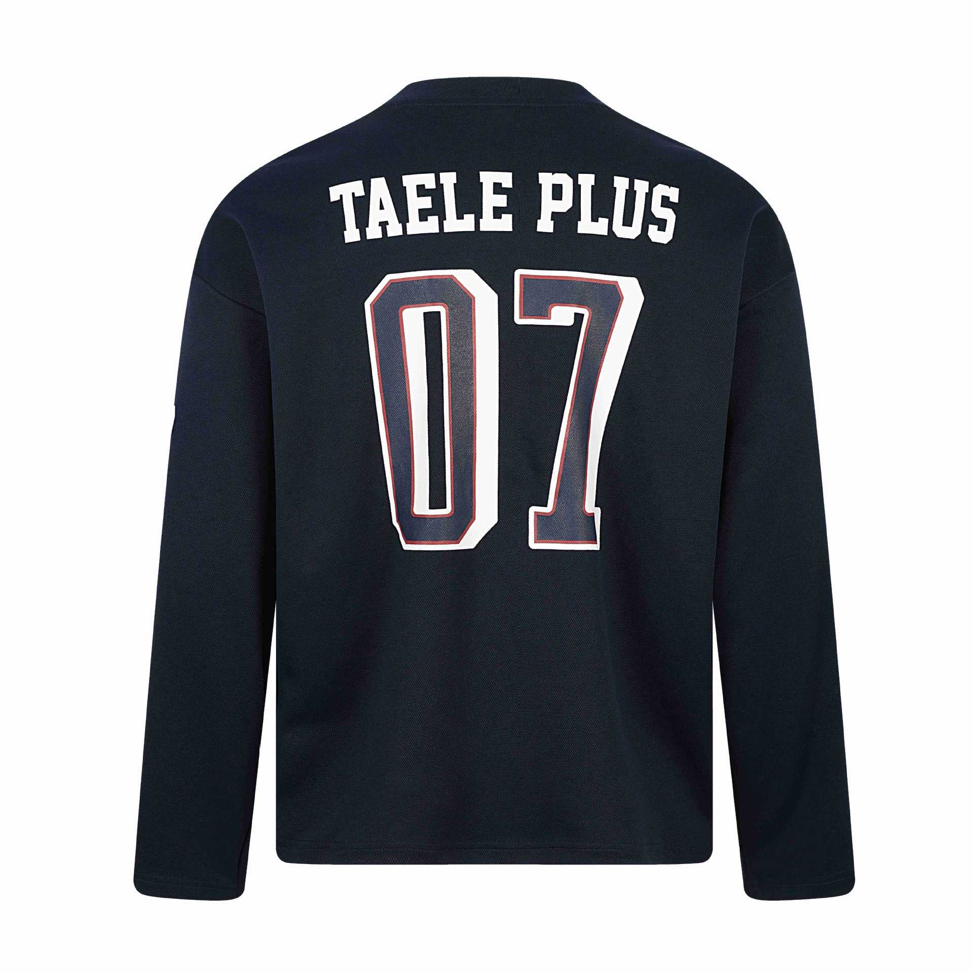 Unisex Sporty Oversized Hockey Jersey with Mesh Structure, Number Print and V Notch Collar Chichicherry