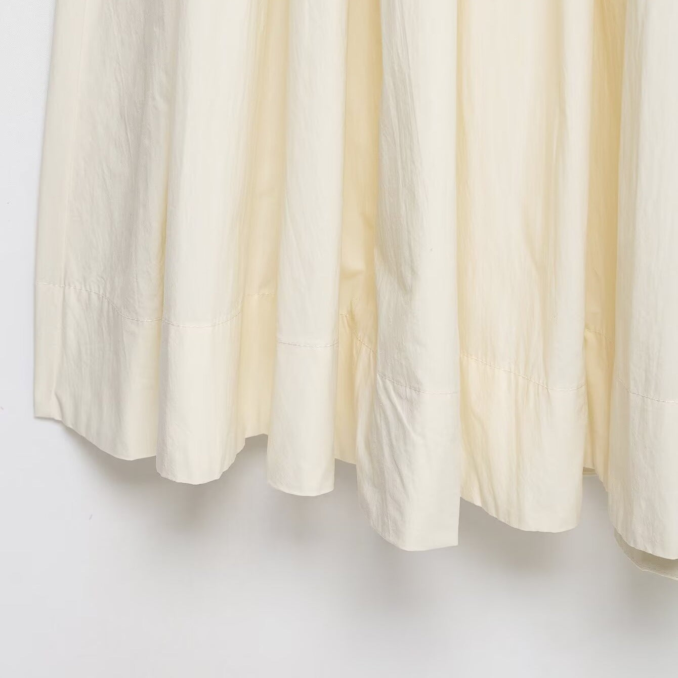 Ladies Maxi Skirt with Wrap Detail and Lace Trim Chichicherry