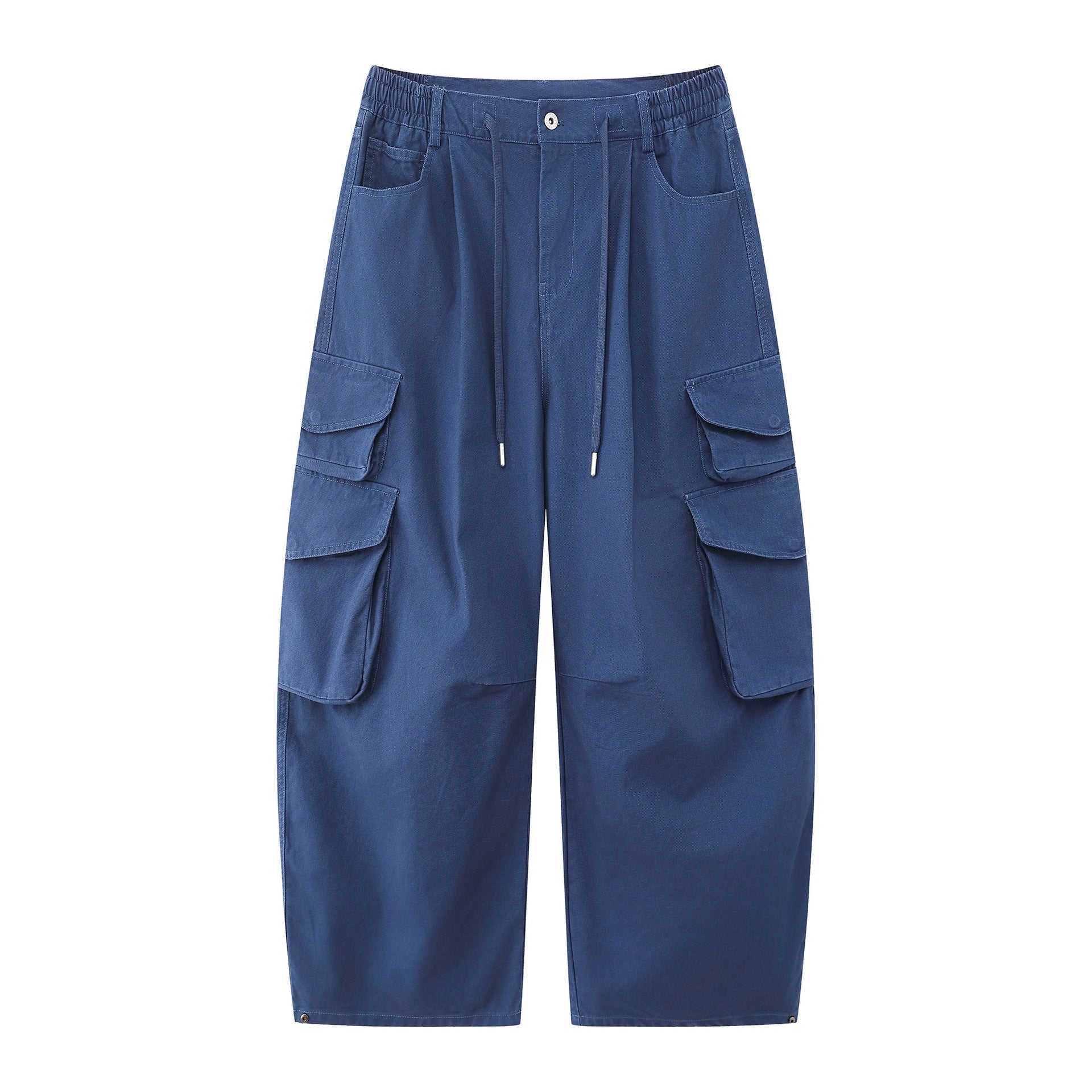 Ladies Utility Cargo Culotte with wide leg, elastic waistband and flap pockets Chichicherry