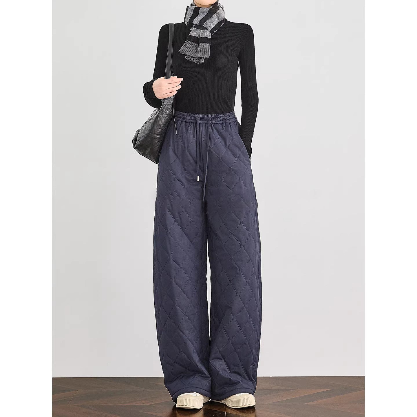 Women's Comfortable and Elegant Quilted Pants Chichicherry