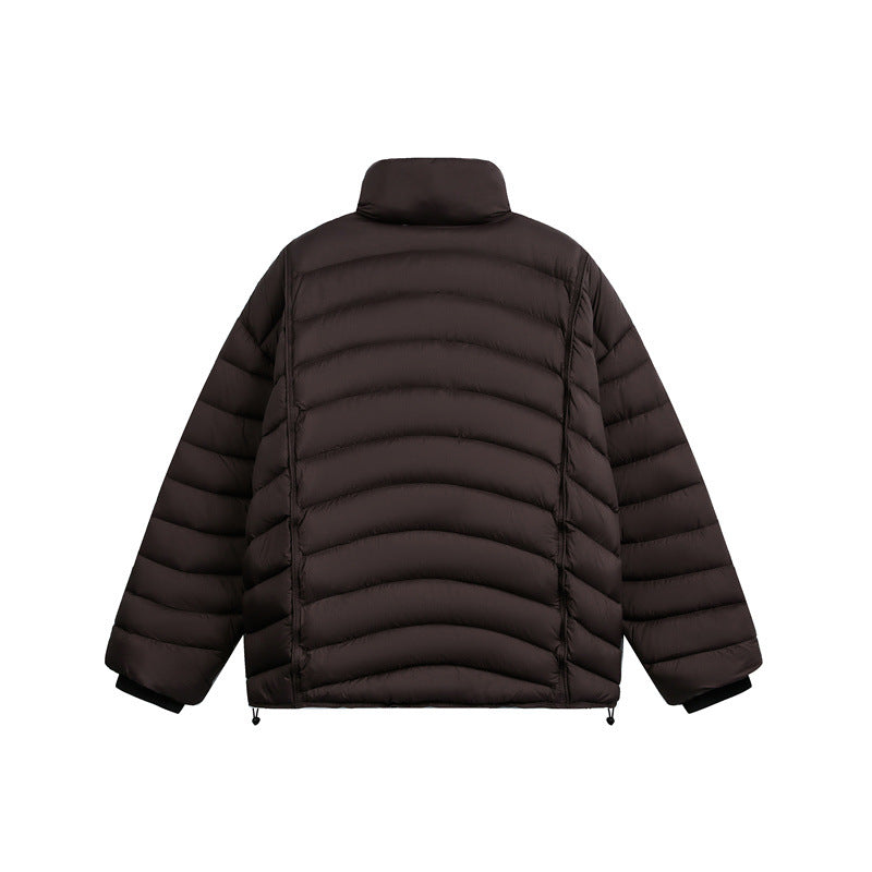 Women's short cut ultralight quilted jacket with stand-up collar Chichicherry