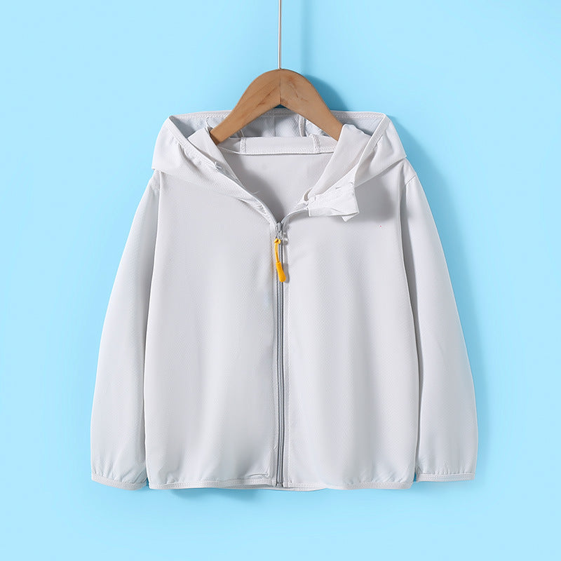 Unisex nan lightweight UV protection hoodie with full zip and breathable mesh lining Chichicherry