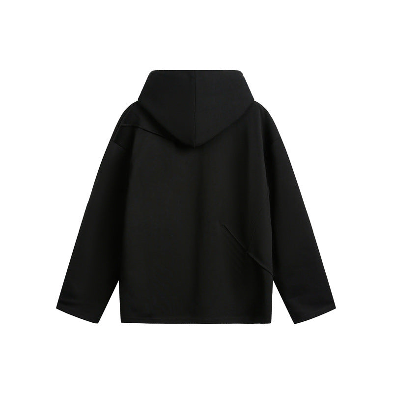 Unisex Oversize Hoodie made of lightweight French Terry with distinctive darts.