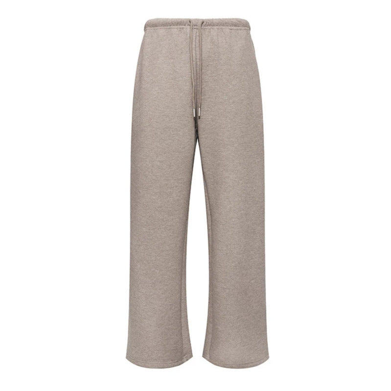 Women's extra wide lounge palazzo sweatpants with comfort waistband and drawstring Chichicherry