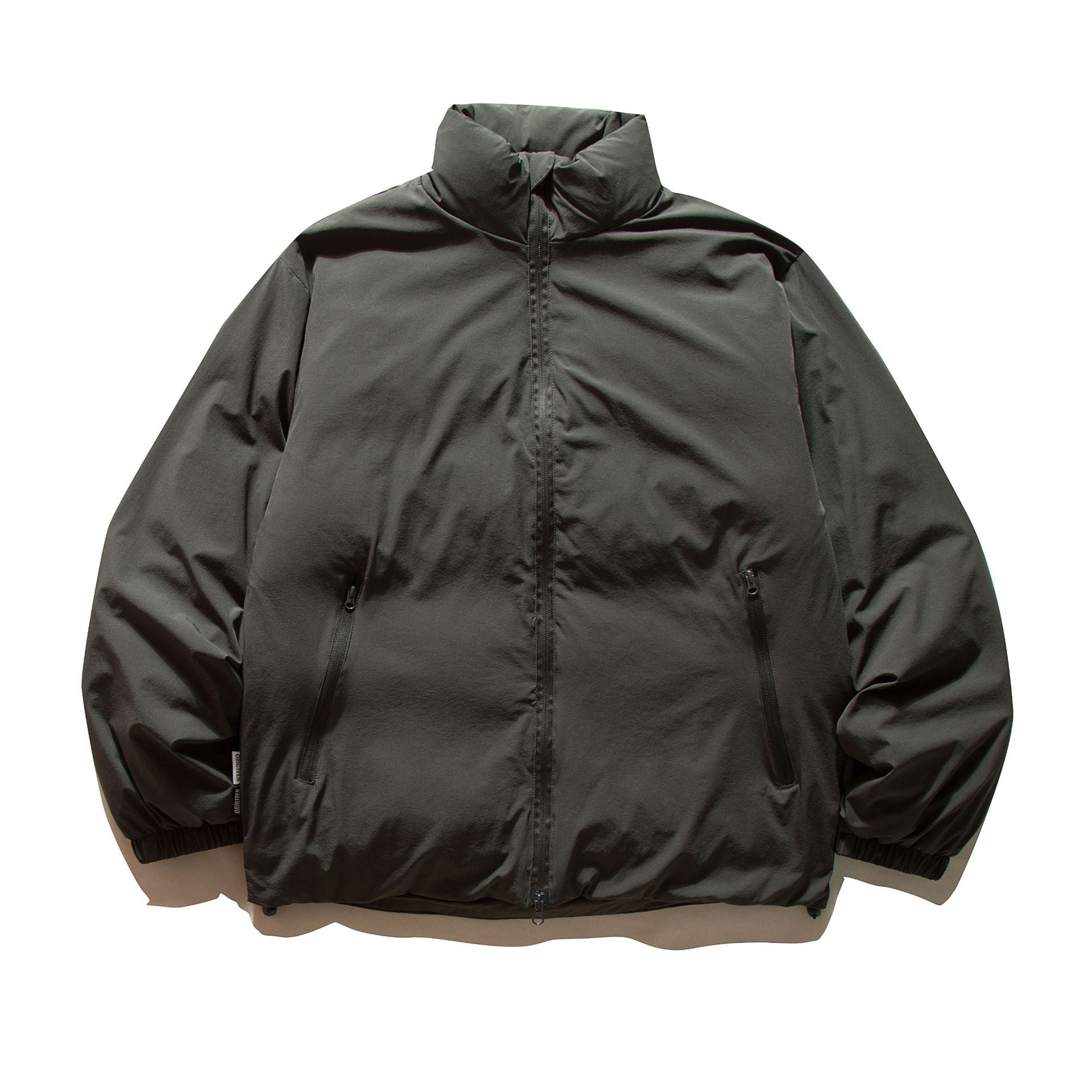 Men's short blouson with light thermal padding, high stand-up collar and elastic cuffs Chichicherry