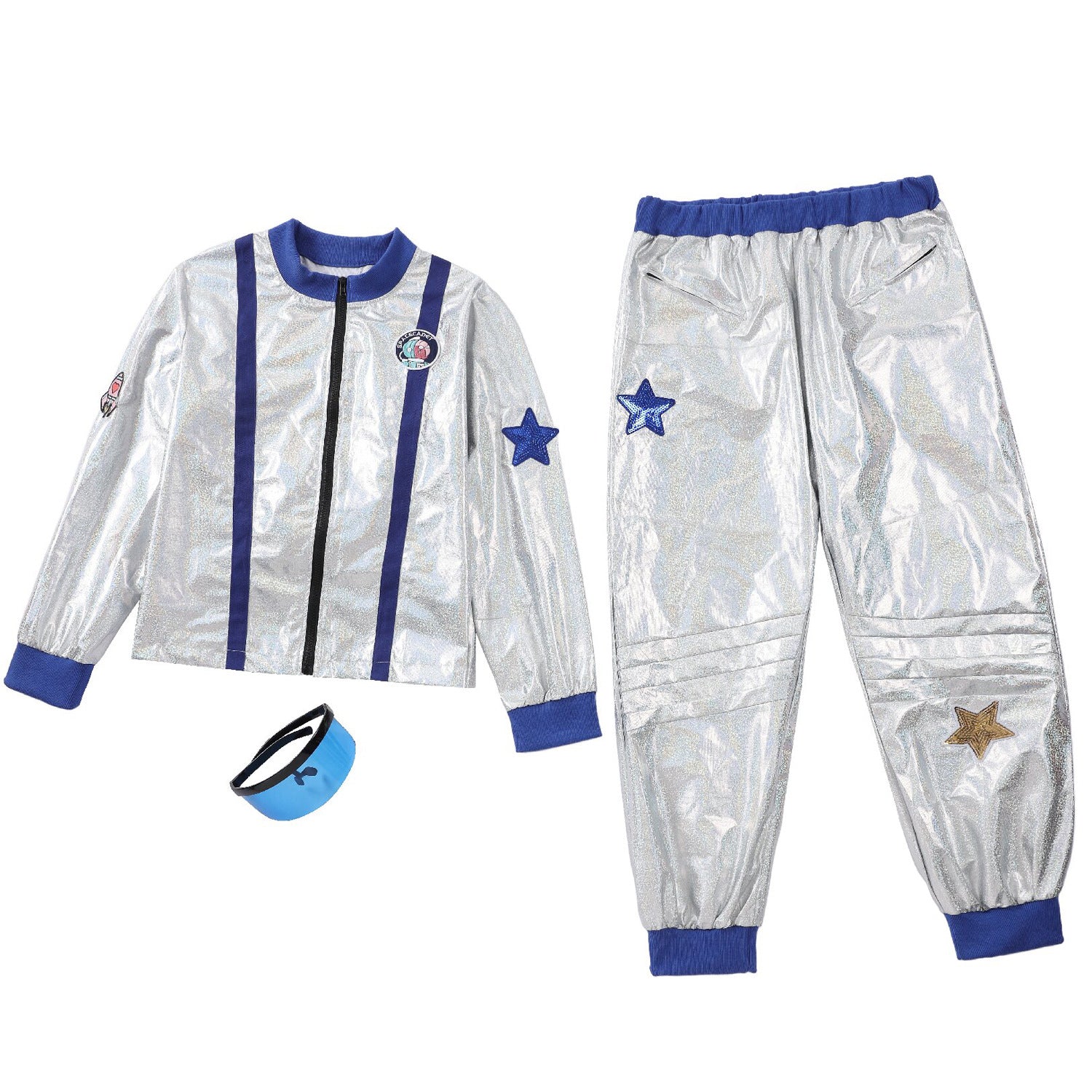 Boys' spacesuit with shimmering details Chichicherry