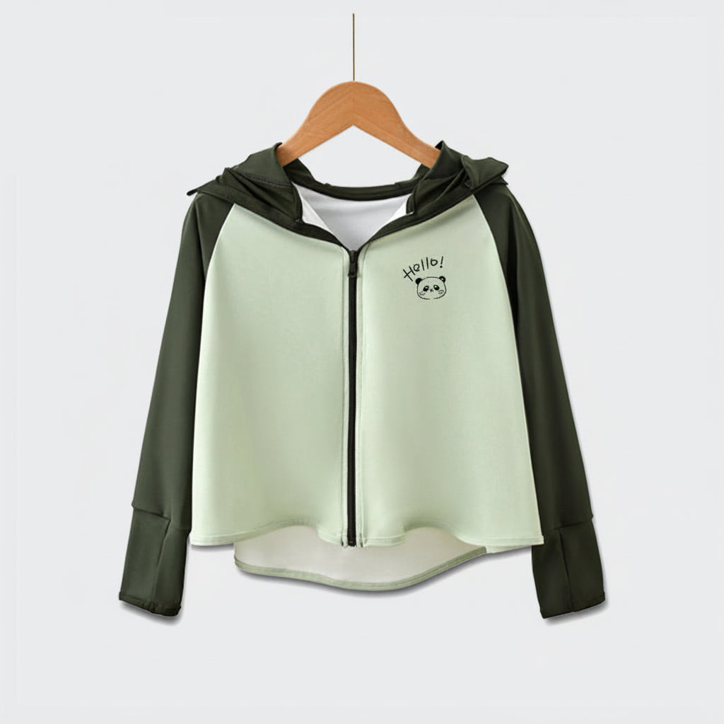 Women's UV protection jacket with hood and breathable design Chichicherry