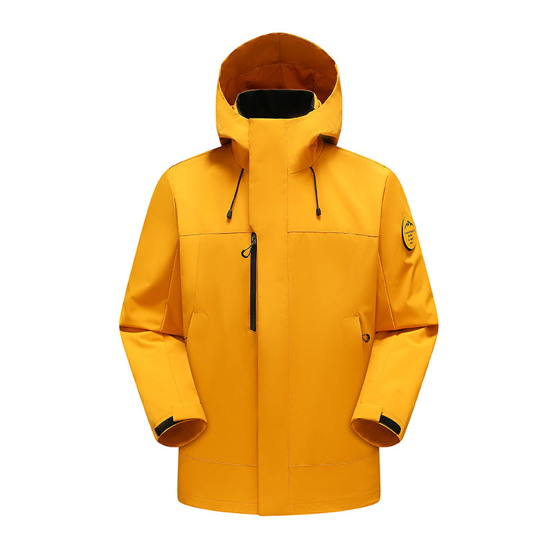 Unisex Weather Protection Parka with welded seams and adjustable hood Chichicherry