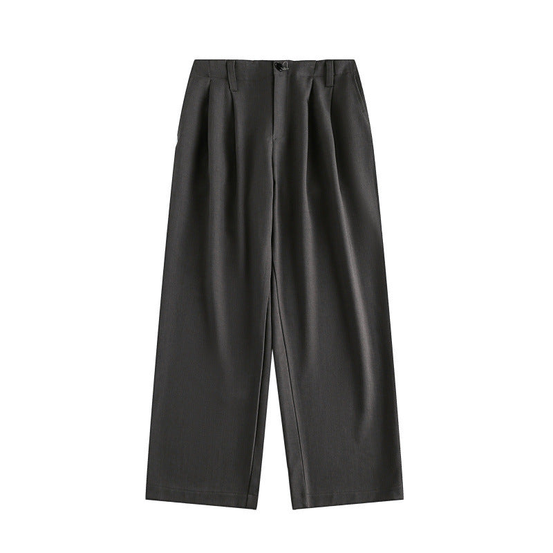 Women High-waisted wide pleated trousers with straight leg Chichicherry