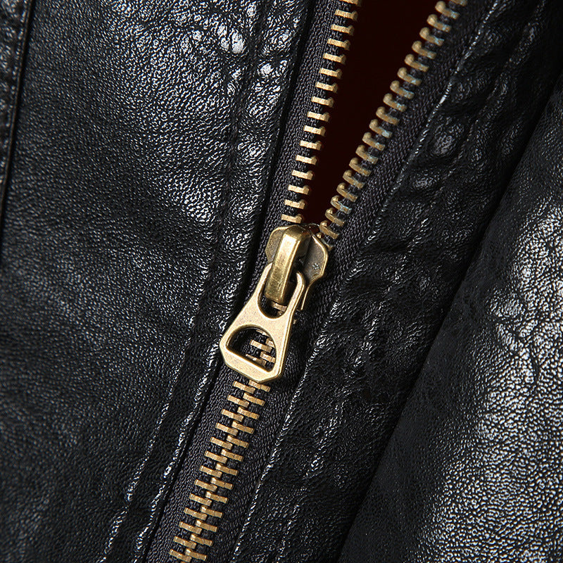 Men's military-inspired aviator bomber jacket with shoulder epaulettes and flap pockets Chichicherry