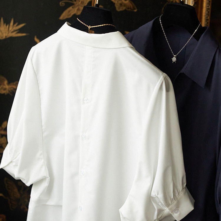 Ladies Elegant Blouse with Plus Sizes and Wide Sleeves Chichicherry