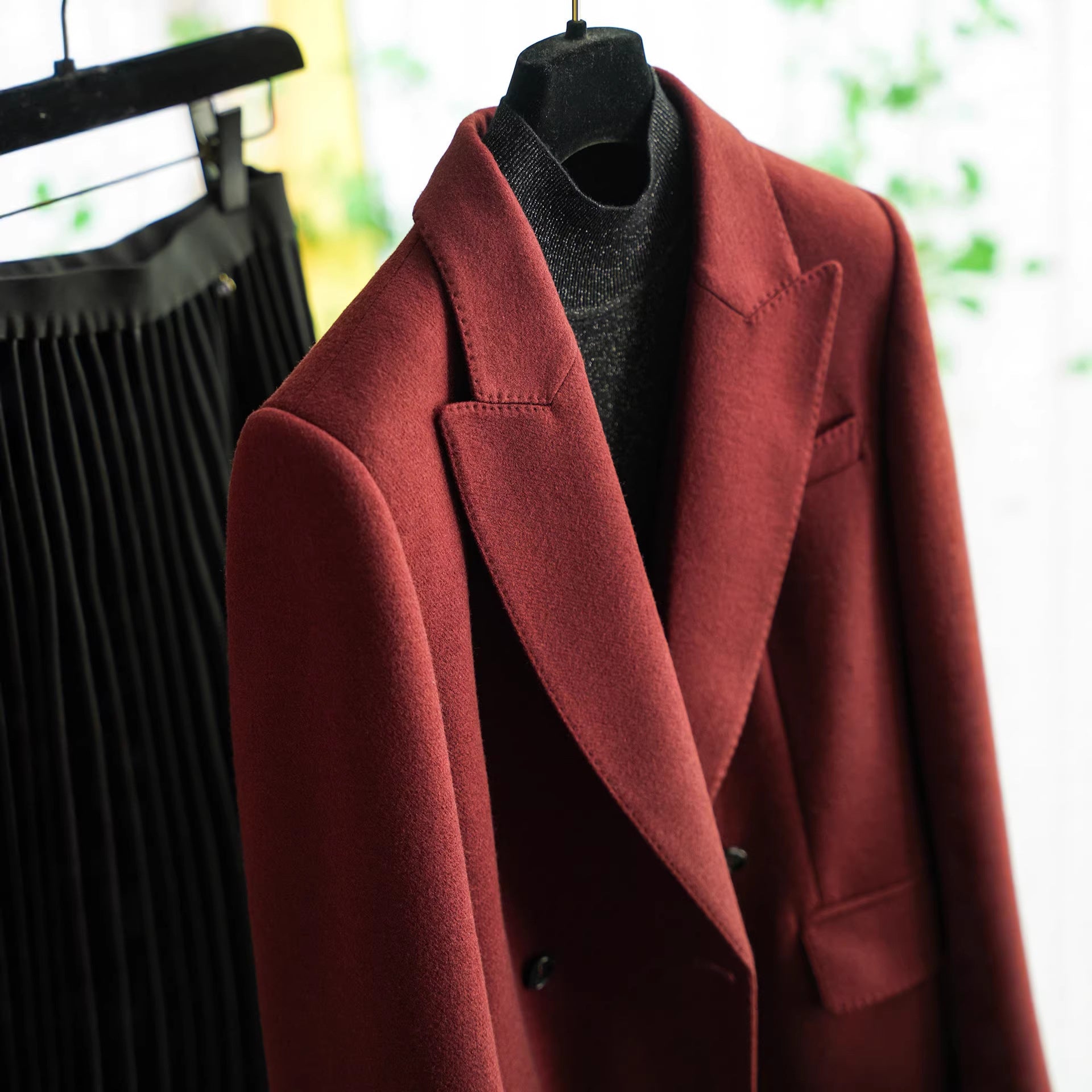 Women Designer Double-breasted Blazer Chichicherry