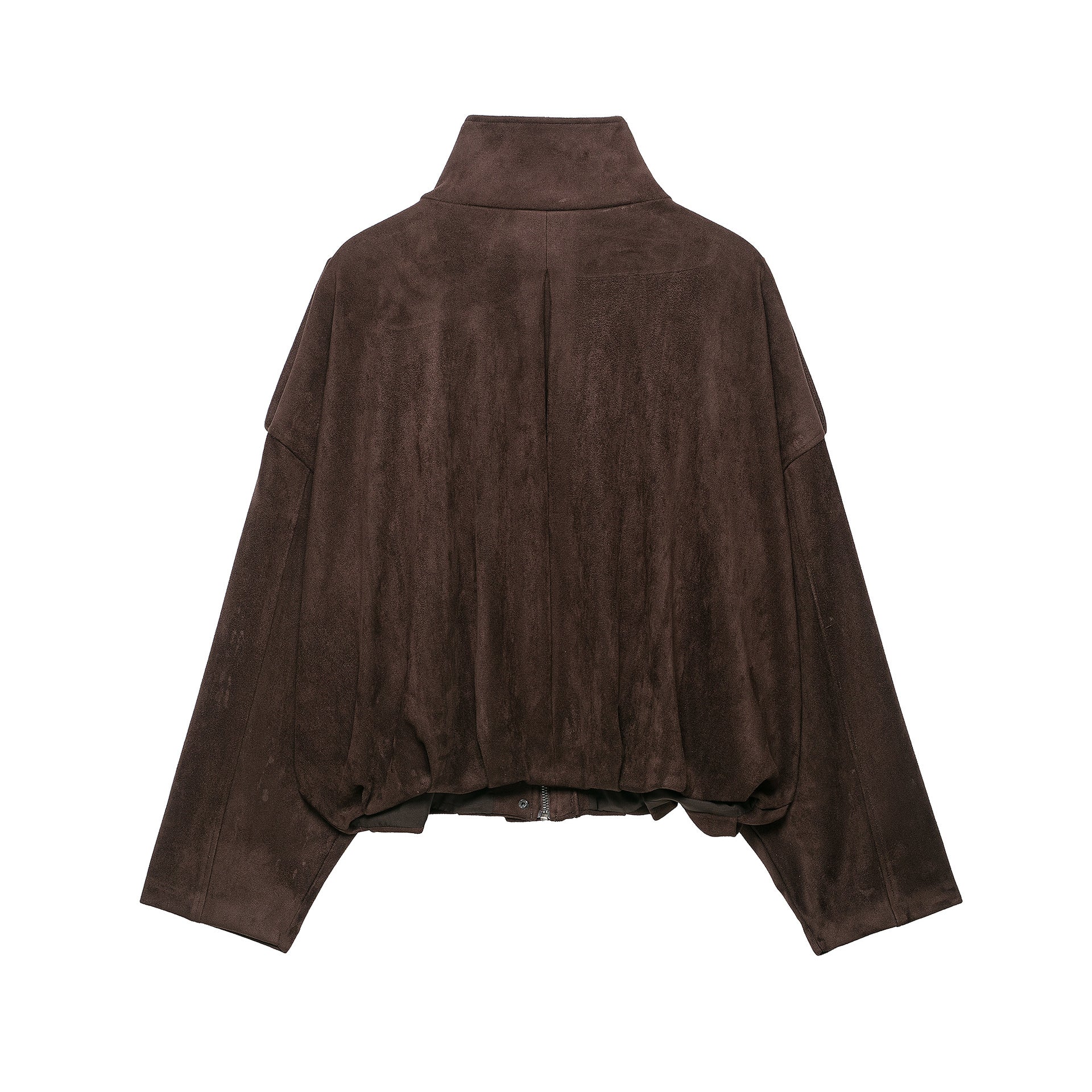 Women Short Suede-look Field Jacket Chichicherry