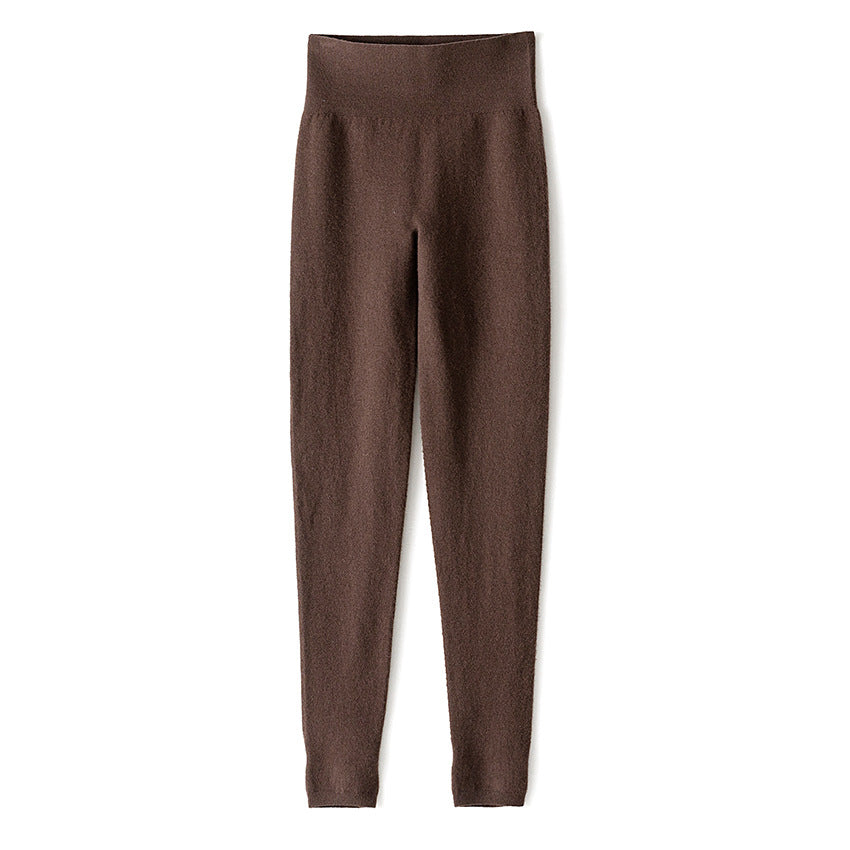 Women Shaping High Waist Knit Leggings with Thermofinish Chichicherry